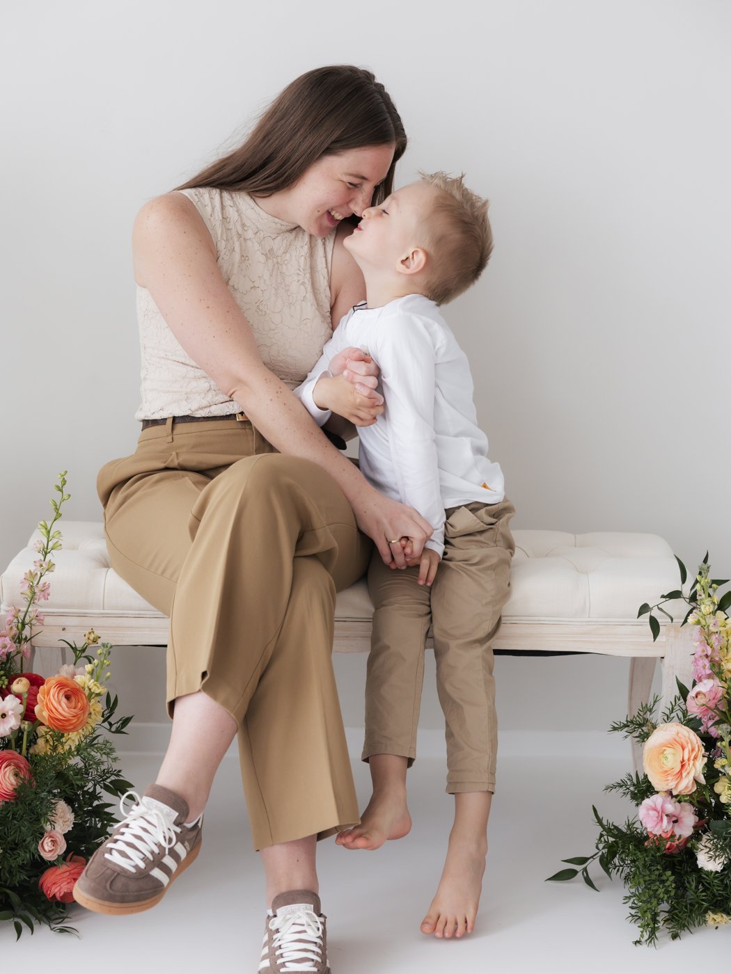 Mommy & Me Shooting – Mutter und Kind im Studio