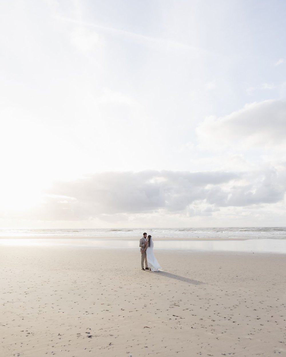 Weiter Sandstrand auf Norderney